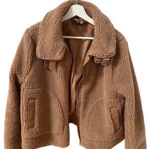 H&M TEDDY BEAR JACKET/COAT SIZE M